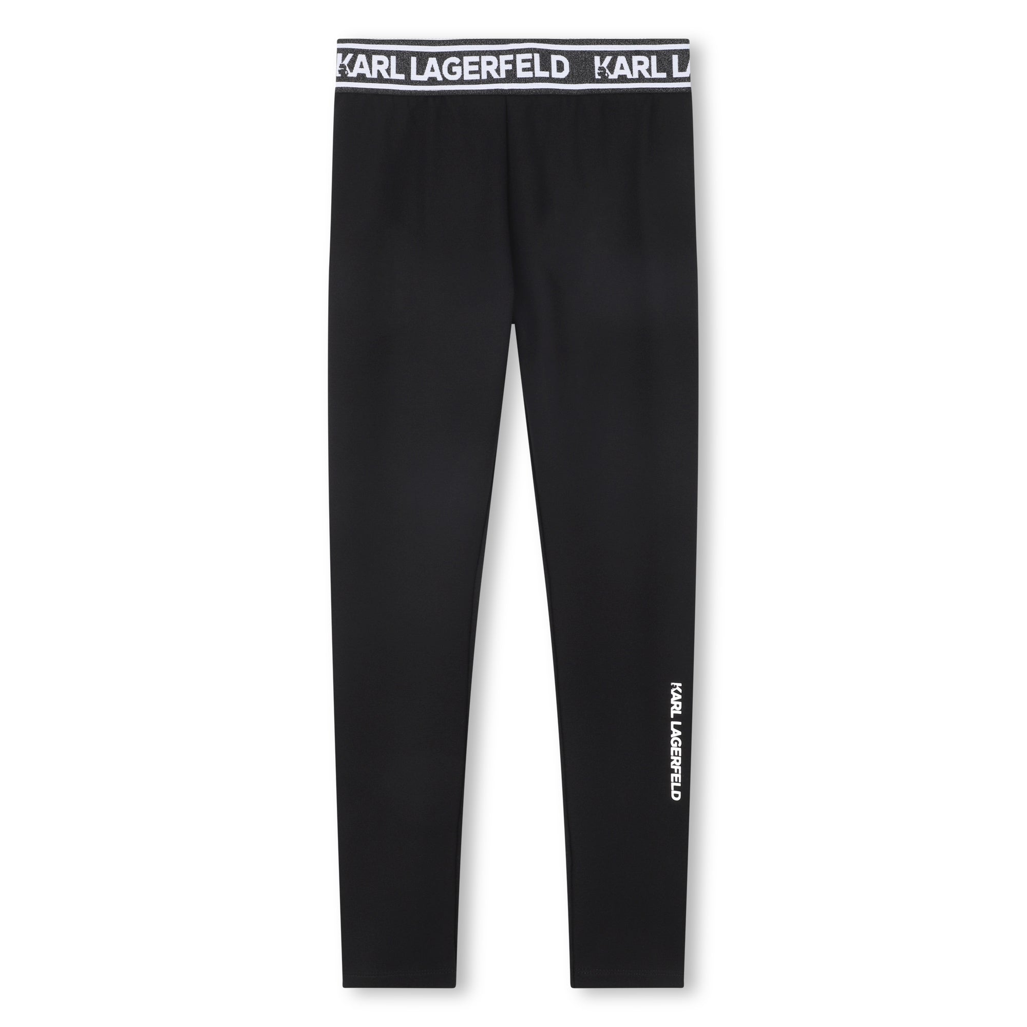 Leggings in Black Milano Karl Lagerfeld Kids