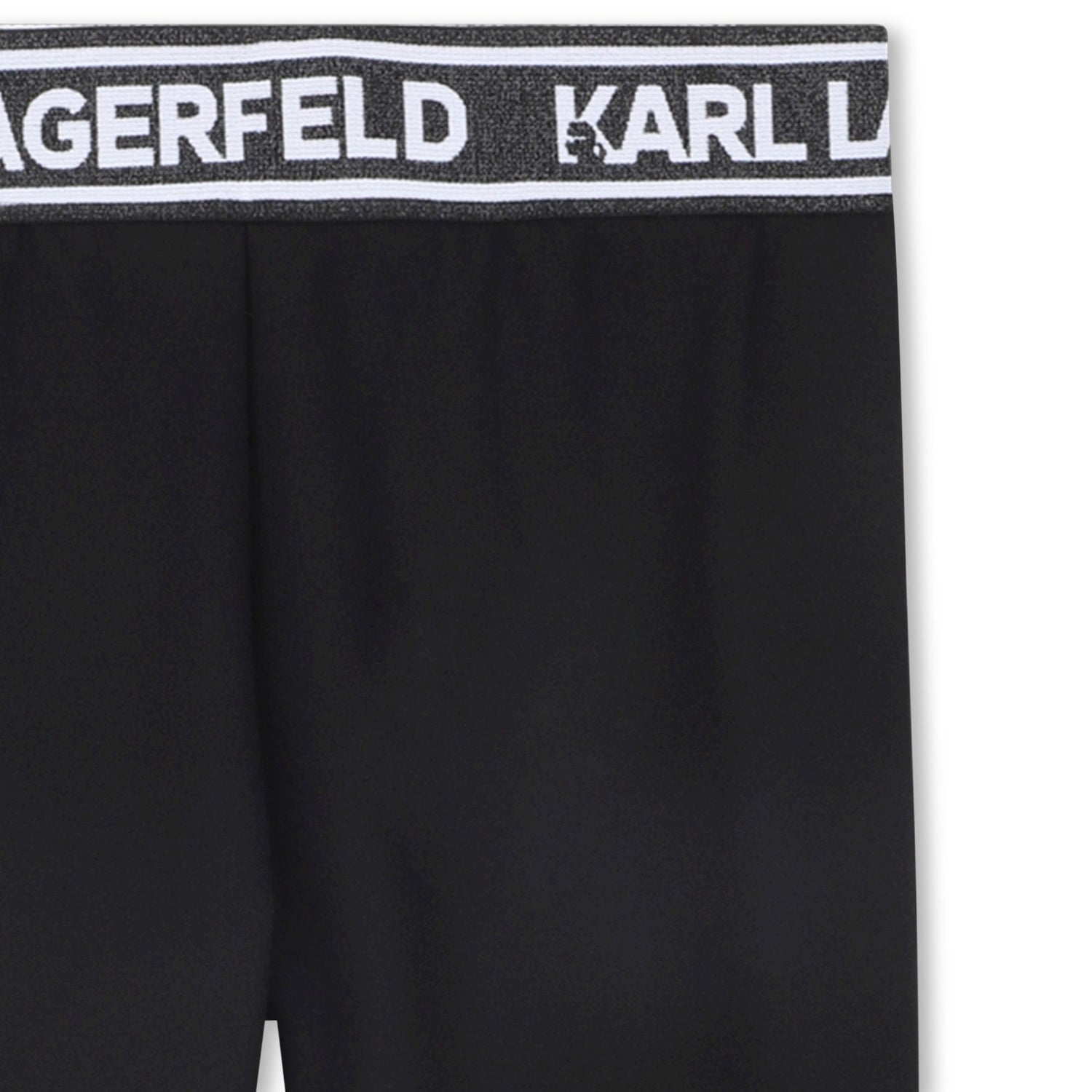 Leggings in Black Milano Karl Lagerfeld Kids