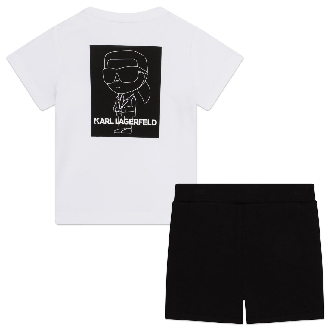 Karl Lagerfeld Kids T-Shirt And Bermuda Shorts Style: Z98132