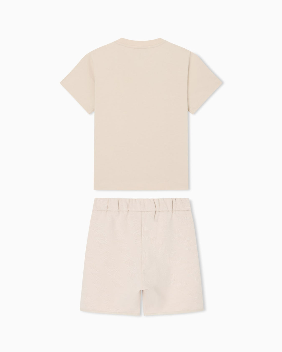 Jersey T-Shirt And Bermuda Shorts Set Emporio Armani