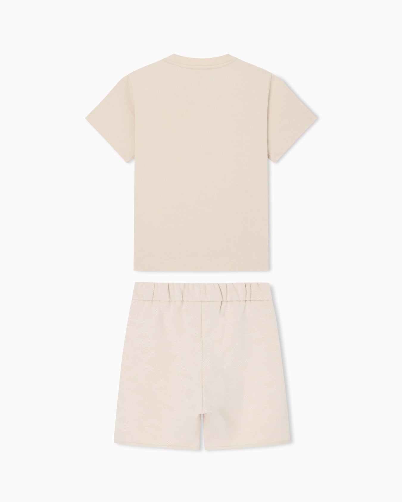 Jersey T-Shirt And Bermuda Shorts Set Emporio Armani