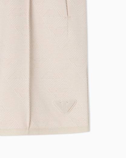 Jersey T-Shirt And Bermuda Shorts Set Emporio Armani