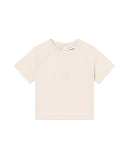 Heavy Jersey Micro Patch Eagle T-Shirt Emporio Armani