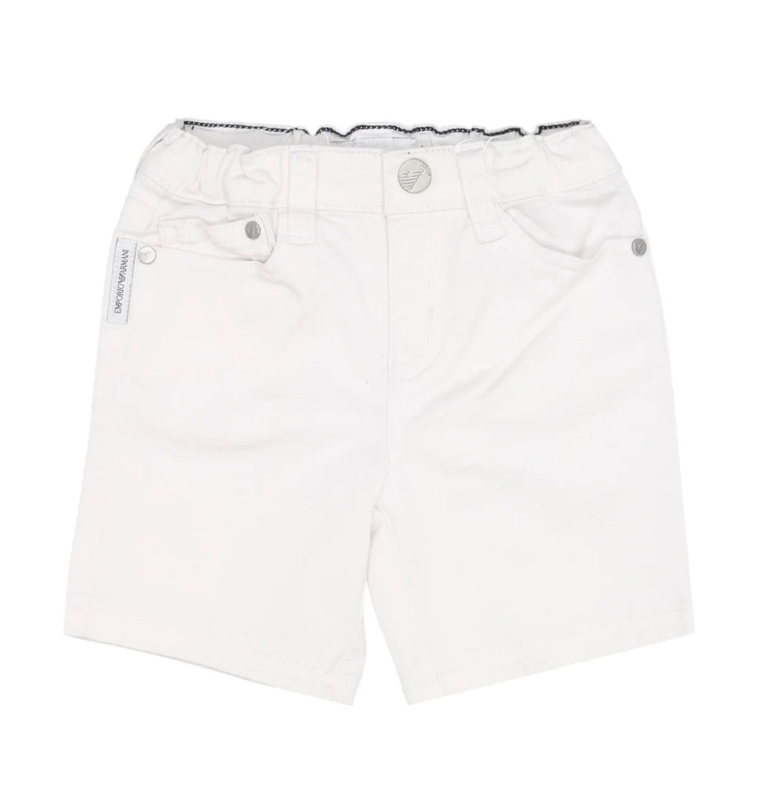 White Chino Short