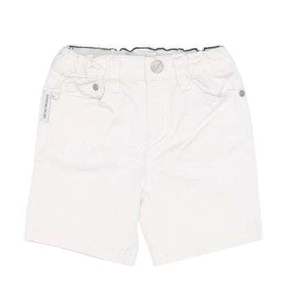 White Chino Short