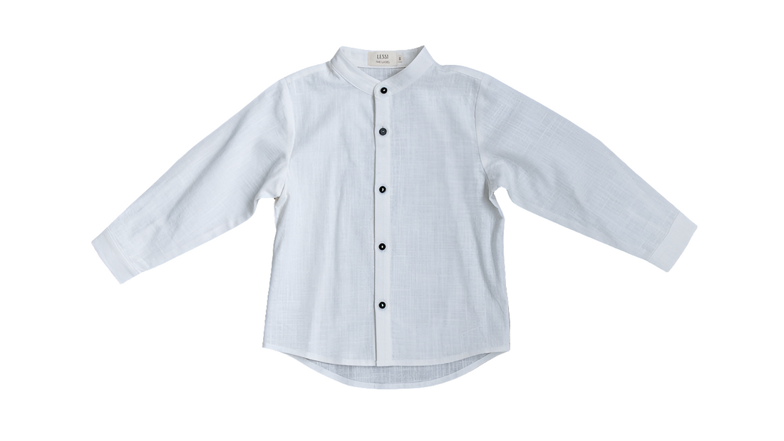 Capo Long Sleeve Shirt – Bianco