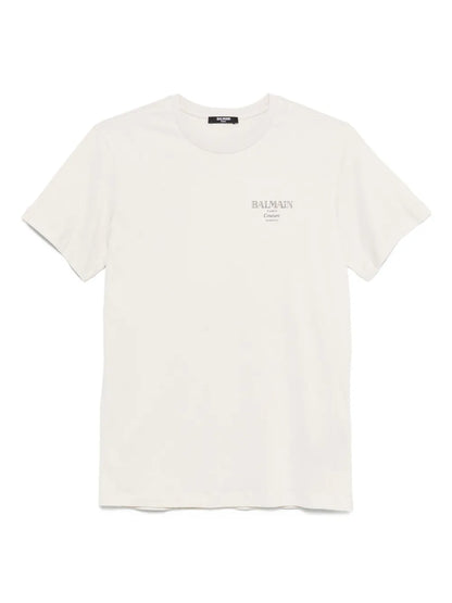 Luxury Children’s Cotton Chest-Print Tee