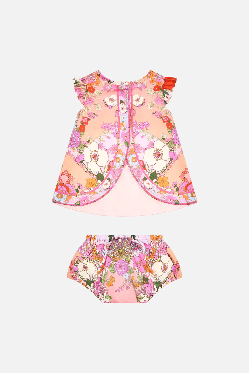 Floral Top and Bloomer Set