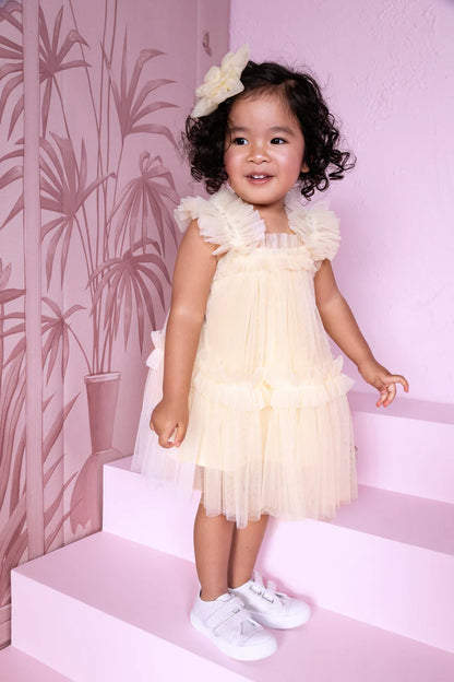 Bebe Petit Four Tulle Dress