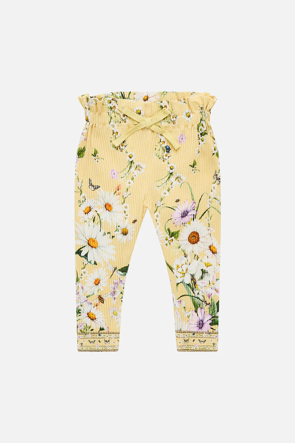 Daisy Chains Babies Ruffled Rib Leggings