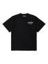 Black Slouch Fit Cotton T-Shirt for Kids Dsquared Kid