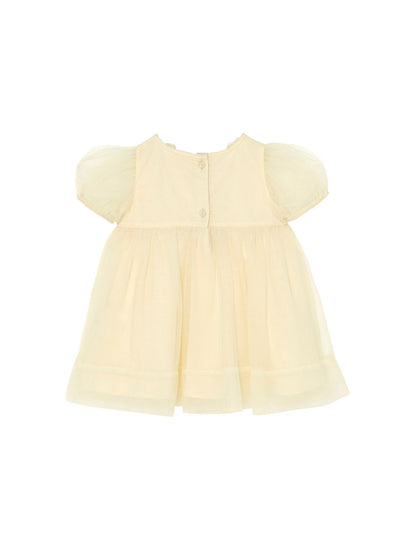 Bebe Camellia Tulle Dress