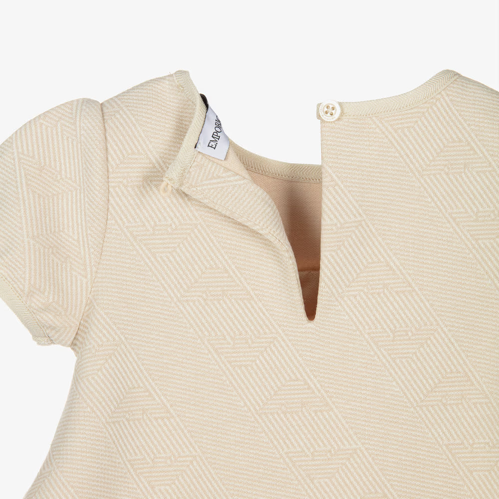 Jersey Jacquard Dress Emporio Armani