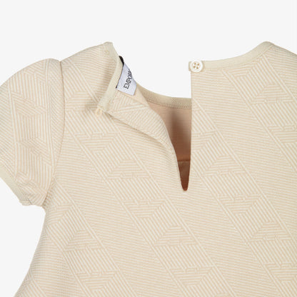 Jersey Jacquard Dress Emporio Armani