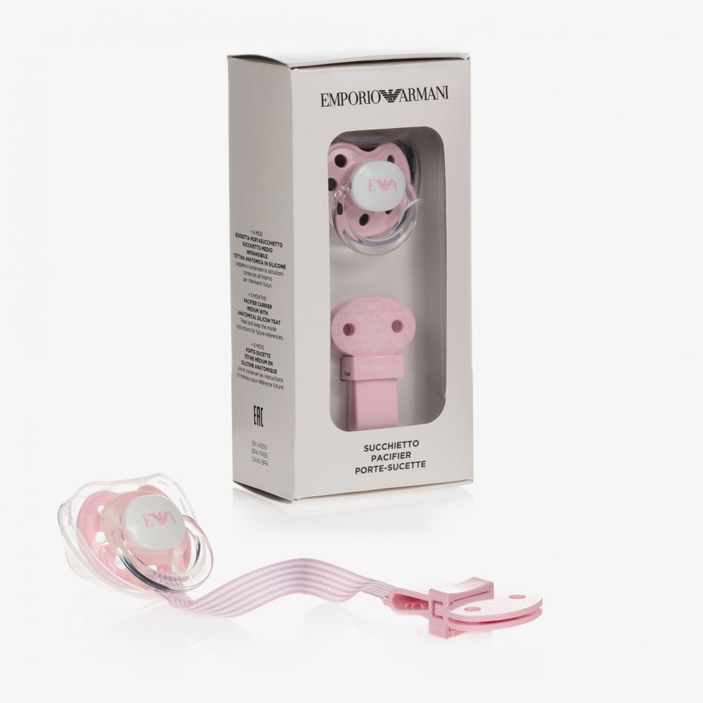 Baby Dummy And Clip Set