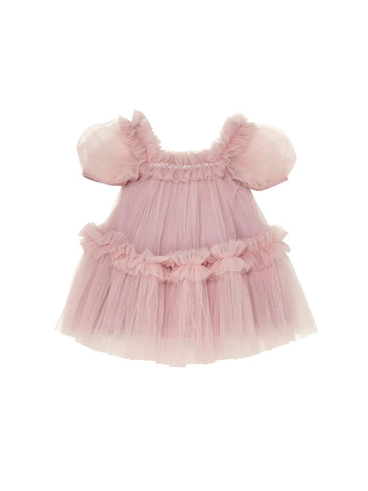 Bebe Fraisier Tulle Dress