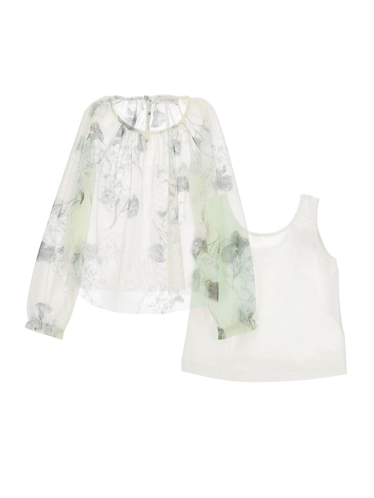 Tulle Blouse Monnalisa