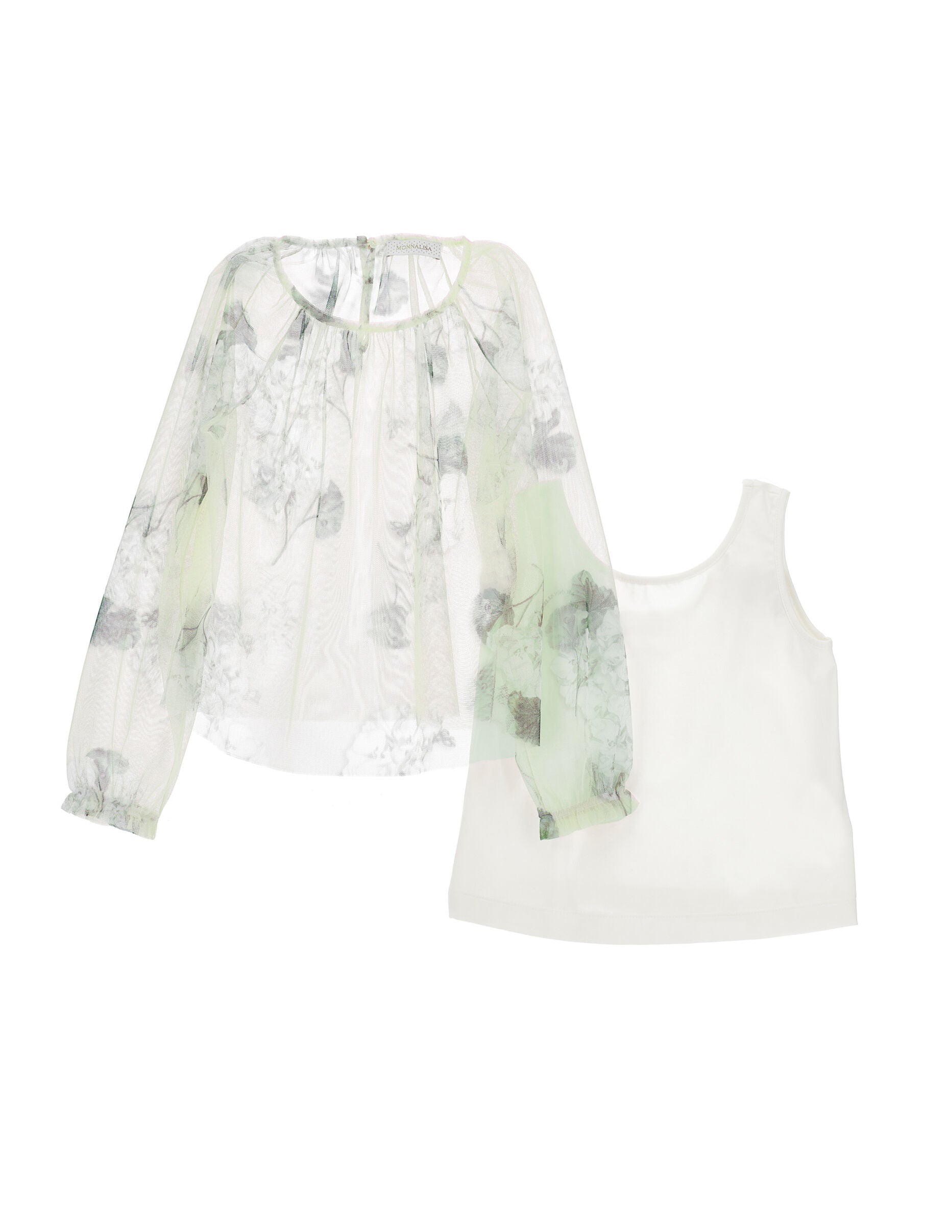 Tulle Blouse Monnalisa