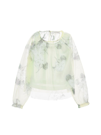 Tulle Blouse Monnalisa