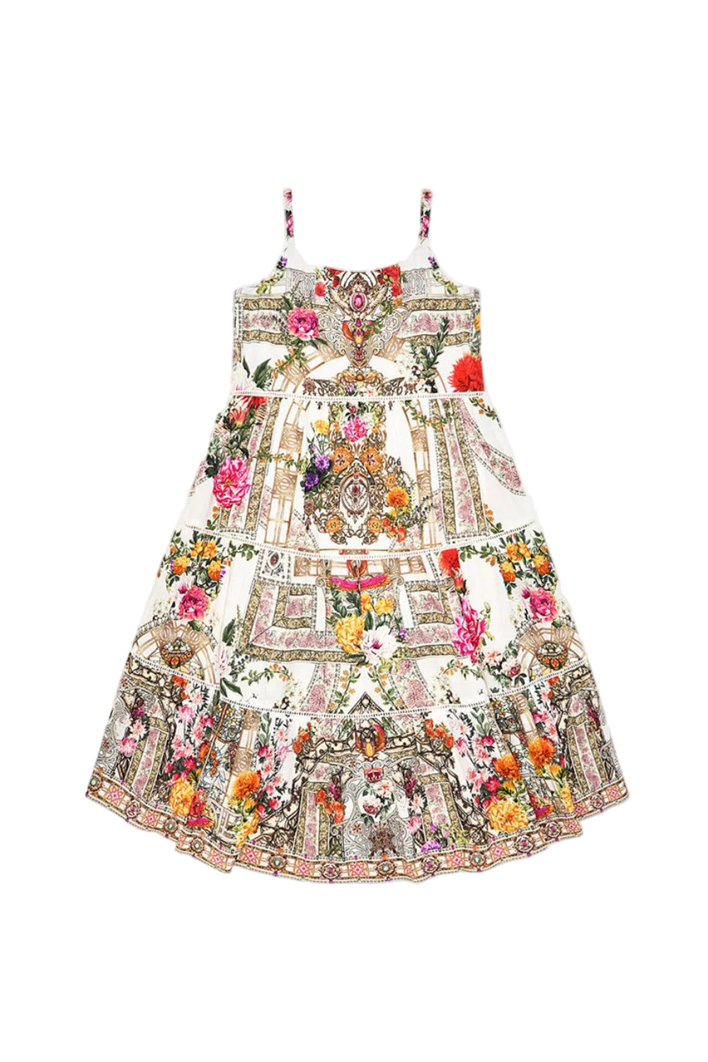 Egyptian Rose High Low Hem Dress 12-14