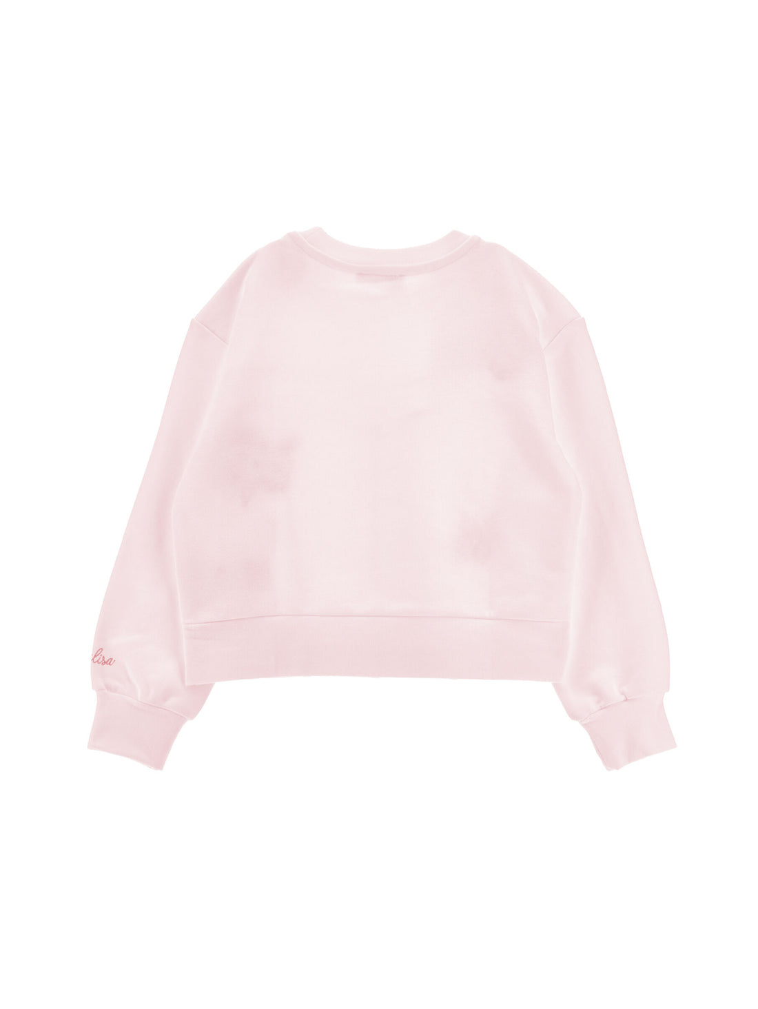 Floral Bustier Shiny Fleece Monnalisa