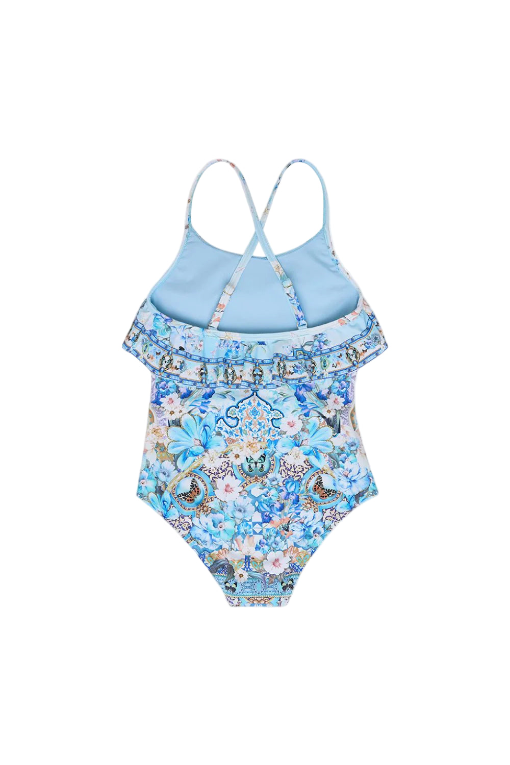 Al Manial Palace Memoirs Kids Neck Frill One Piece 4-10 Years