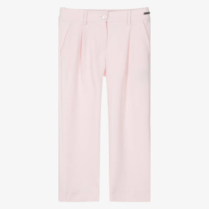 Pink Wide Leg Trousers