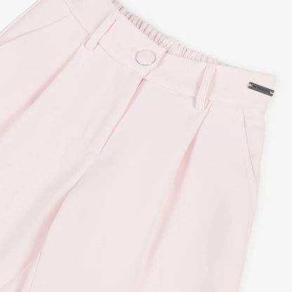 Pink Wide Leg Trousers