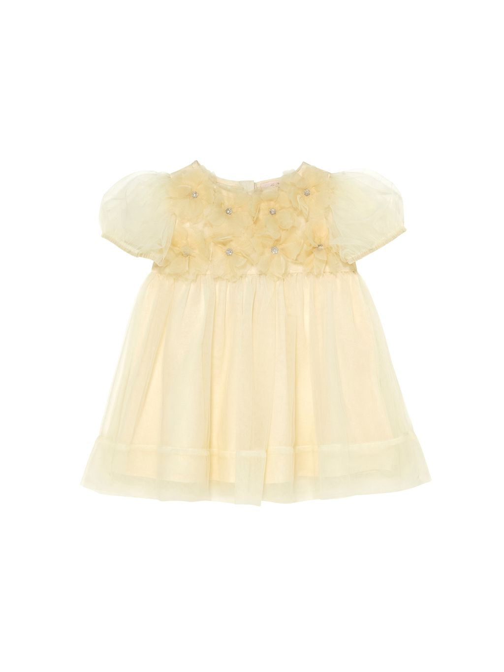 Bebe Camellia Tulle Dress
