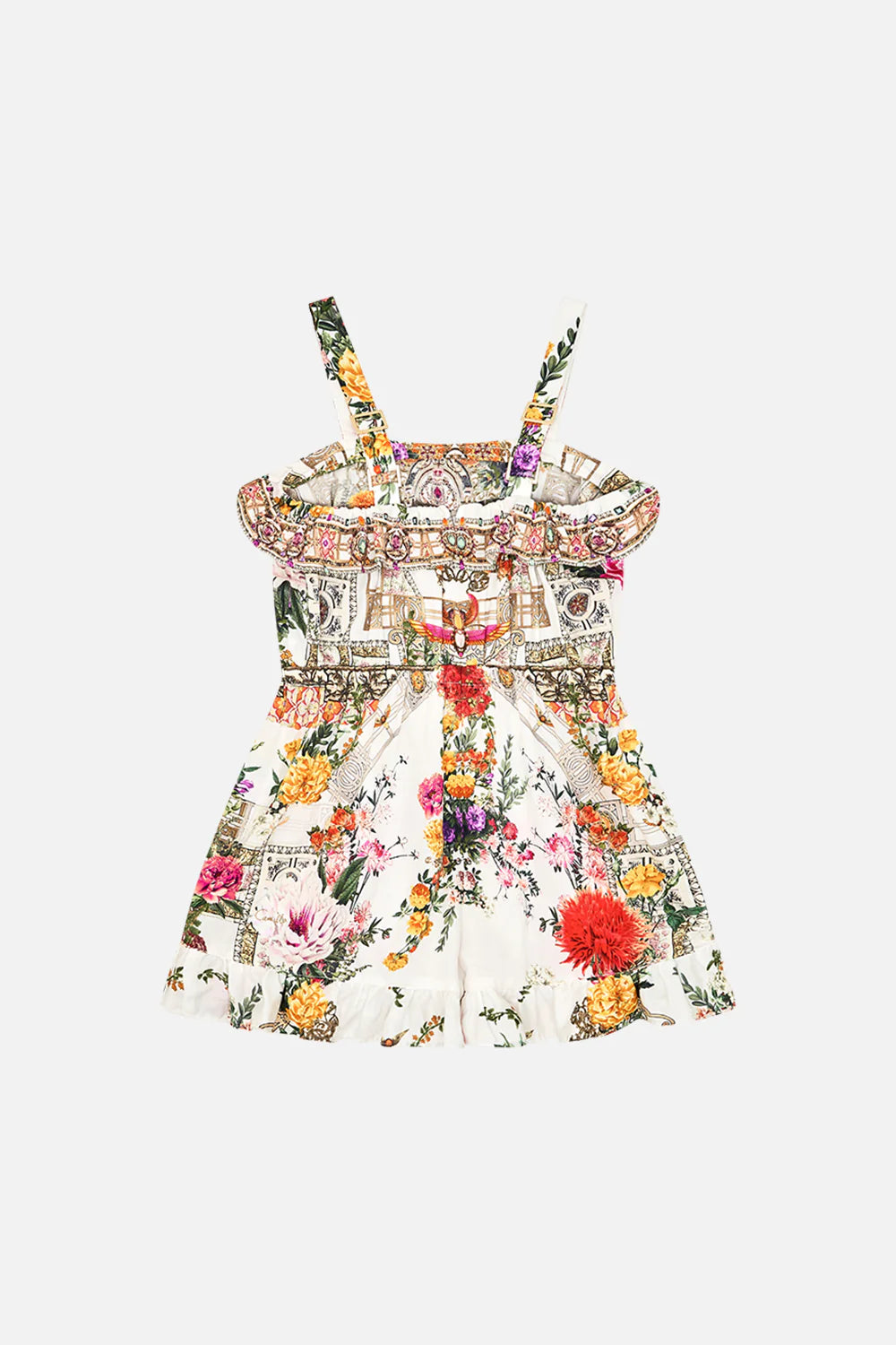 Egyptian Rose Frill Playsuit