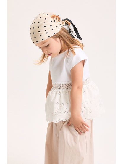 Sangallo Jersey Tee Monnalisa