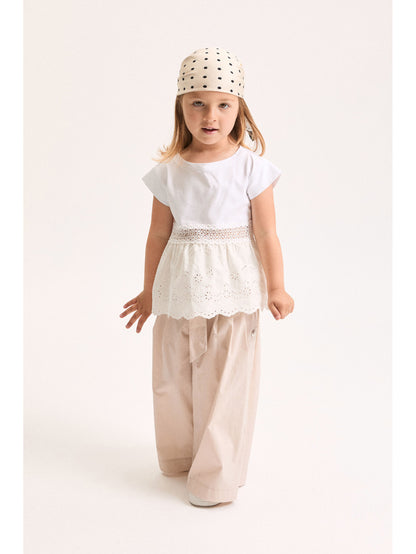 Sangallo Jersey Tee Monnalisa