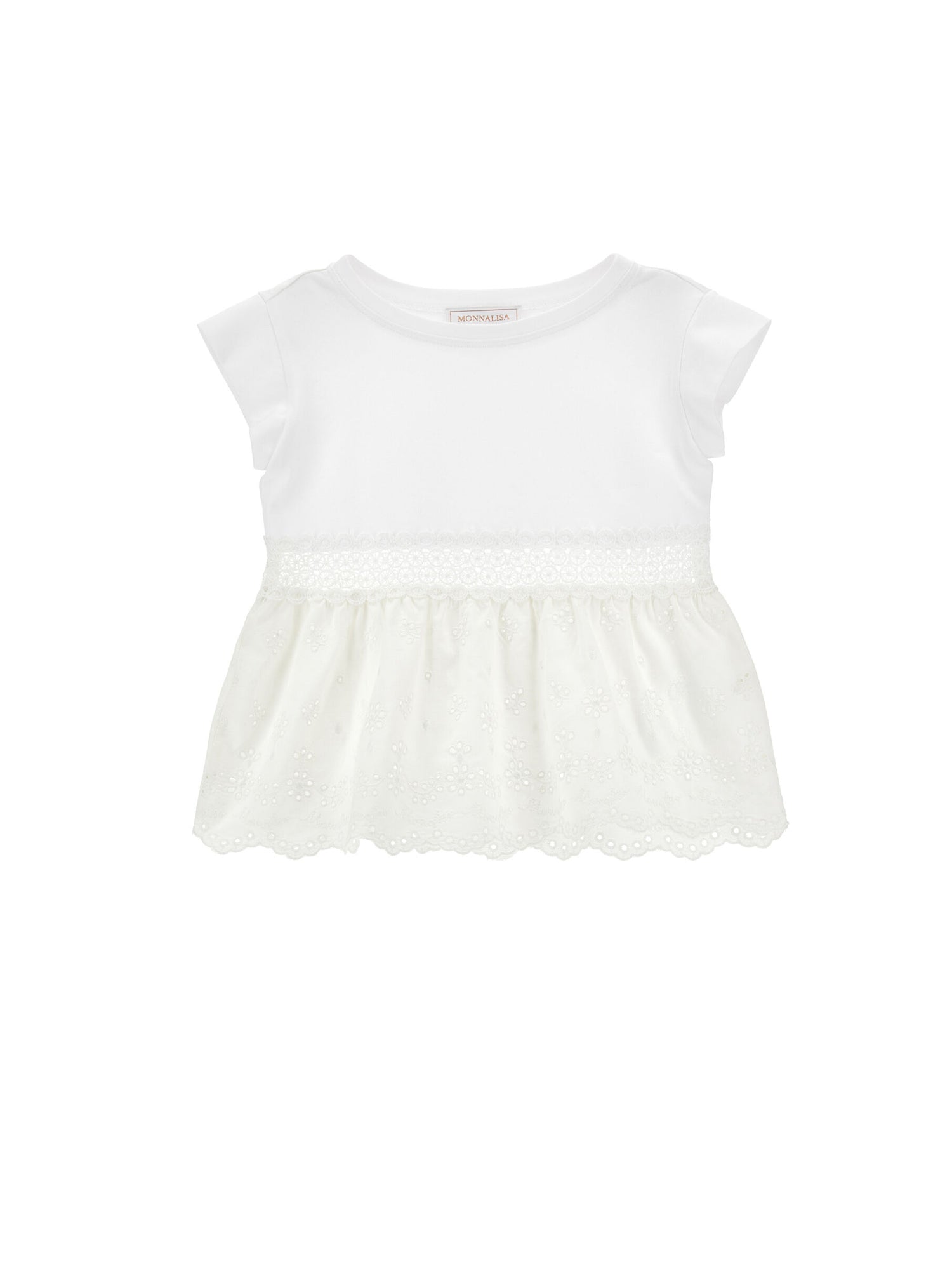 Sangallo Jersey Tee Monnalisa