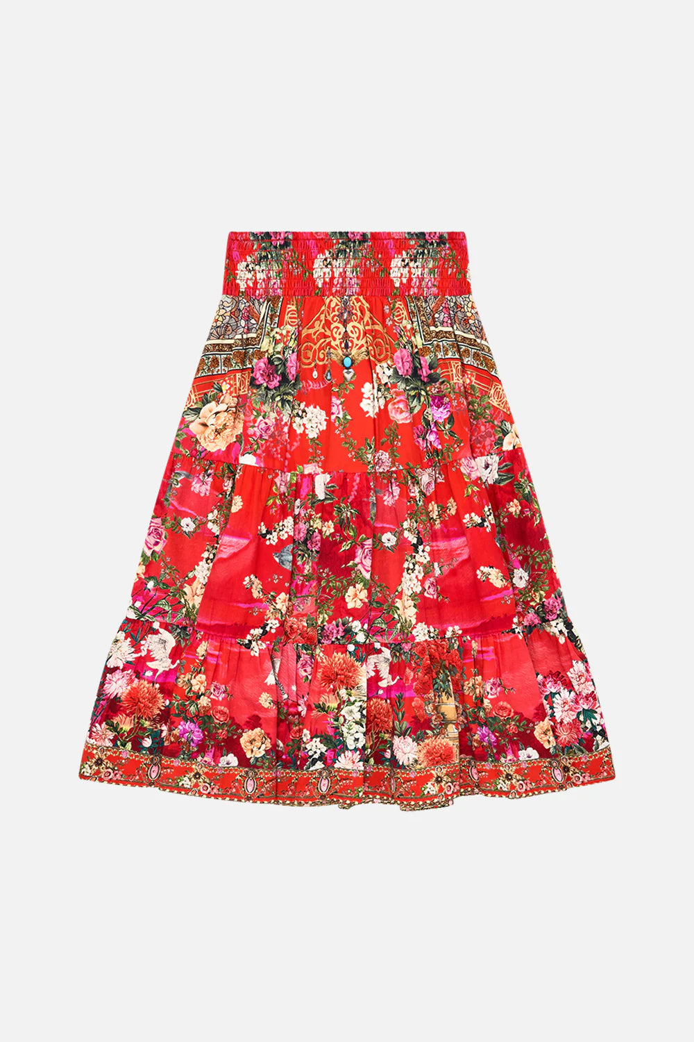 Sweet Home Kids Shirred Maxi Skirt 4-10