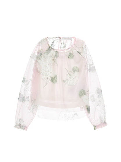 Tulle Blouse Monnalisa