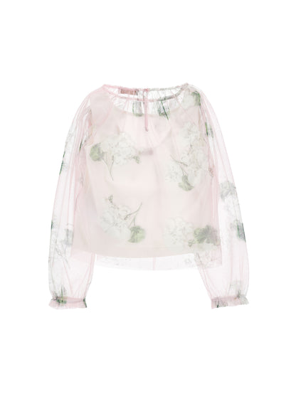 Tulle Blouse Monnalisa