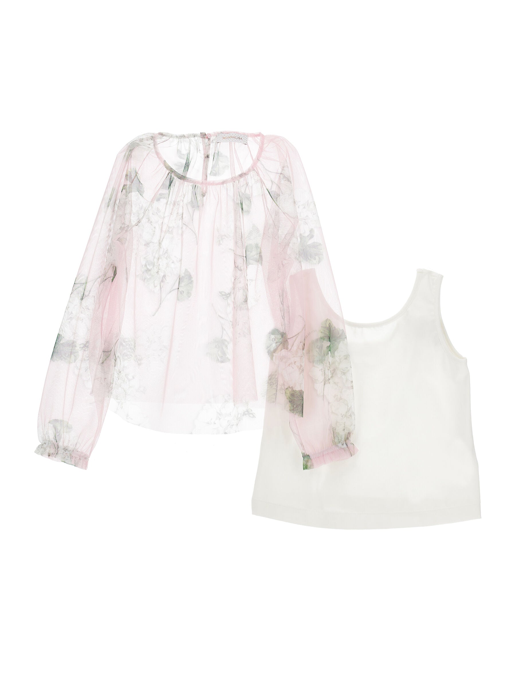 Tulle Blouse Monnalisa