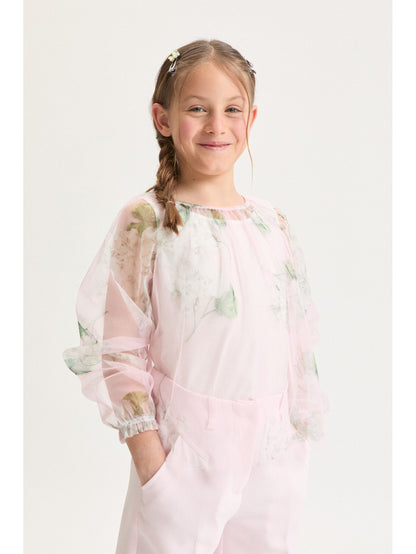 Tulle Blouse Monnalisa
