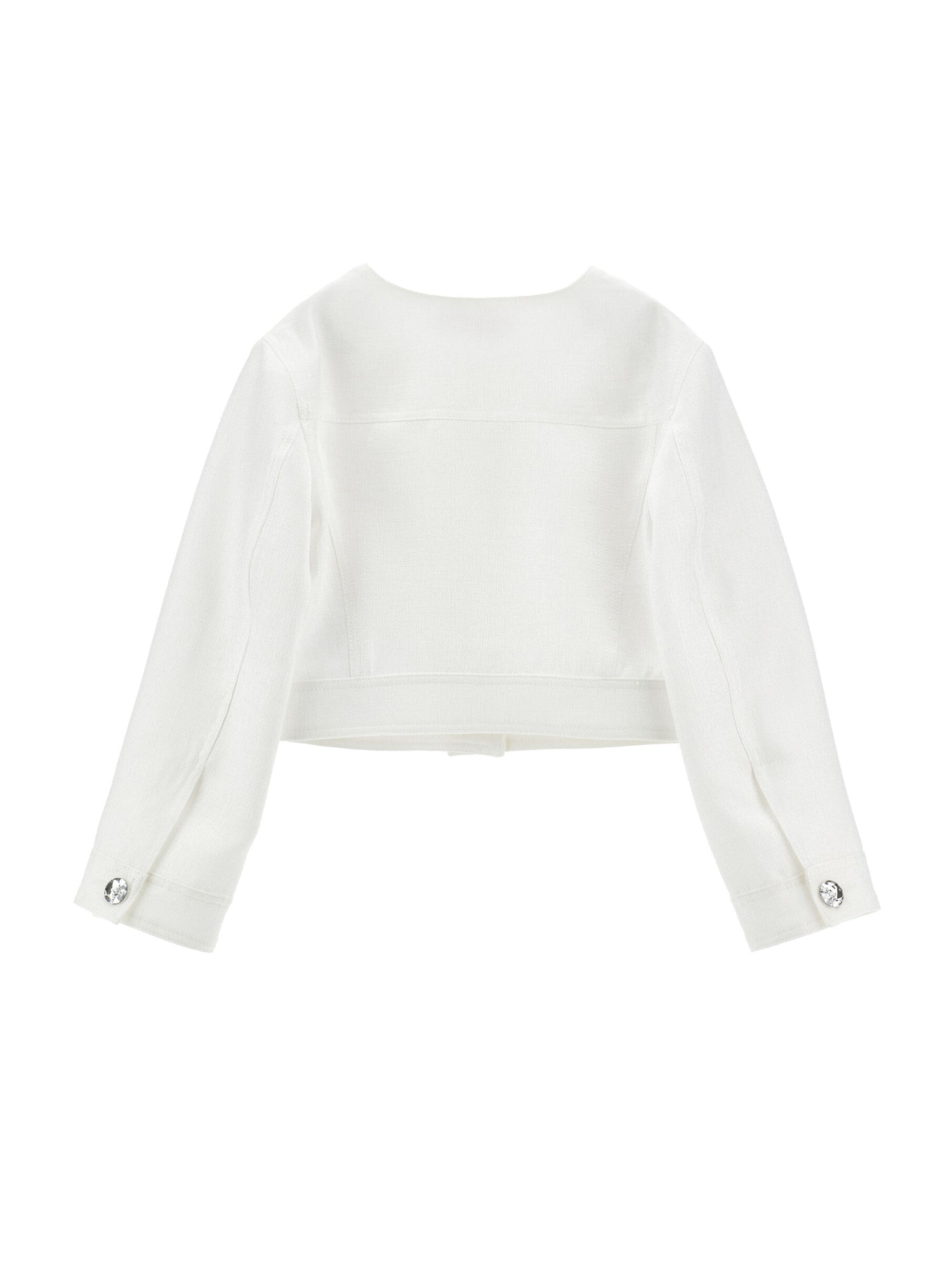 Jacket With Jewel Buttons Monnalisa