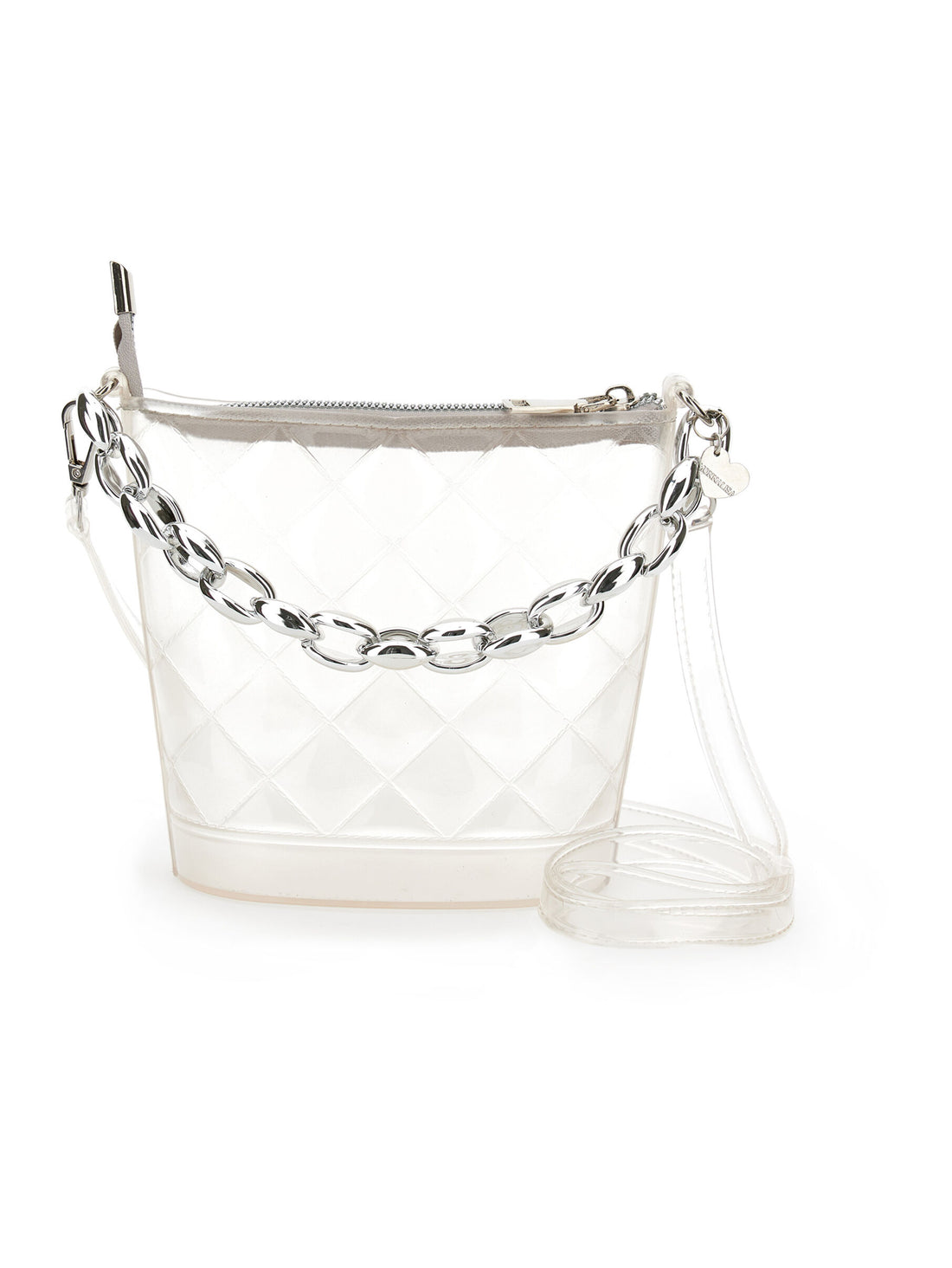 Quilted PVC Bucket Bag