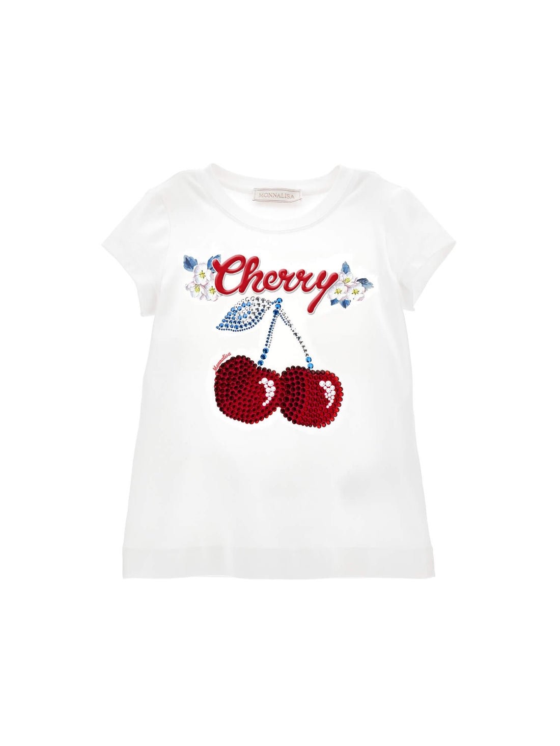 Monnalisa Bimba T-Shirt Regular Cherry Je