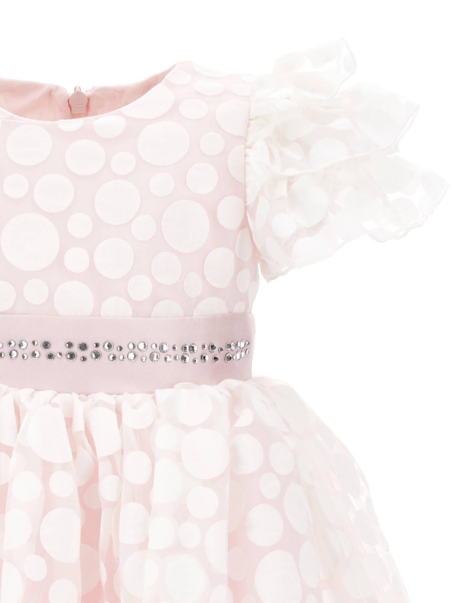 Monnalisa Chic Abito Molly Organza Devor