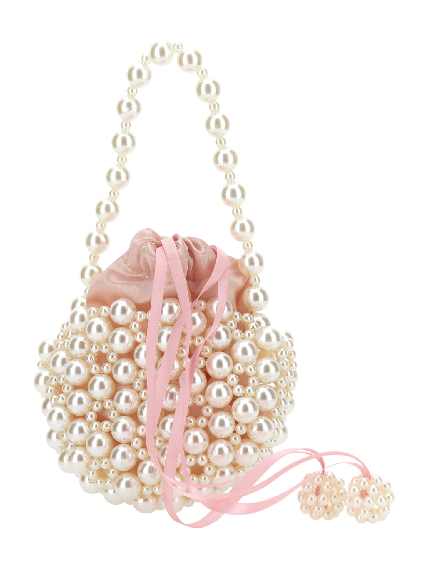 Monnalisa Chic Pearls Bag Perle/Strass