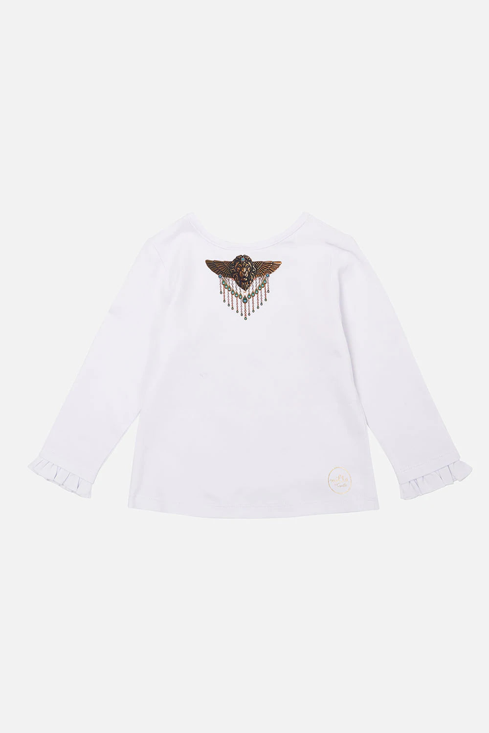 Camilla - Babies Long Sleeve Top With Frill