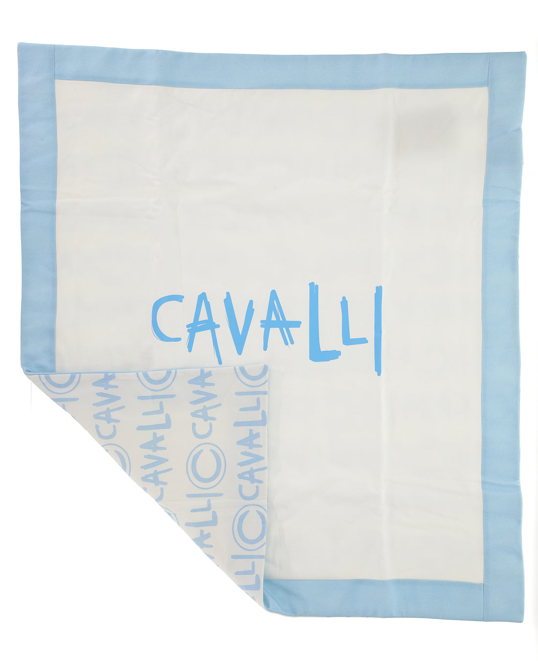 Roberto Cavalli Logo-Print Baby Blanket