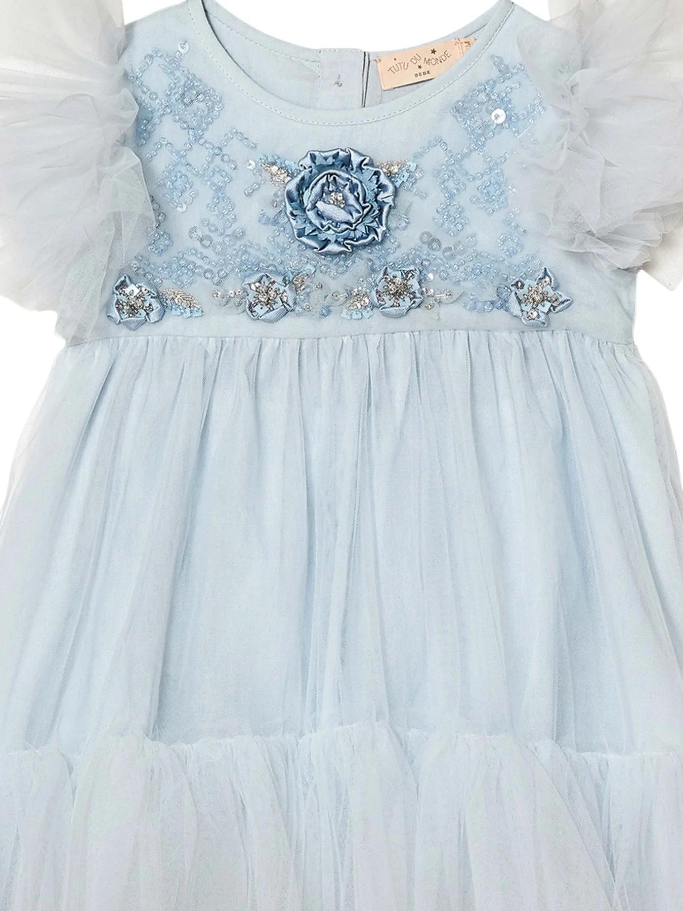 Tutu Du Monde Bebe - Silver Sky Tulle Dress