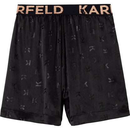 Designer Logo Print Culottes for Girls | Schools Out