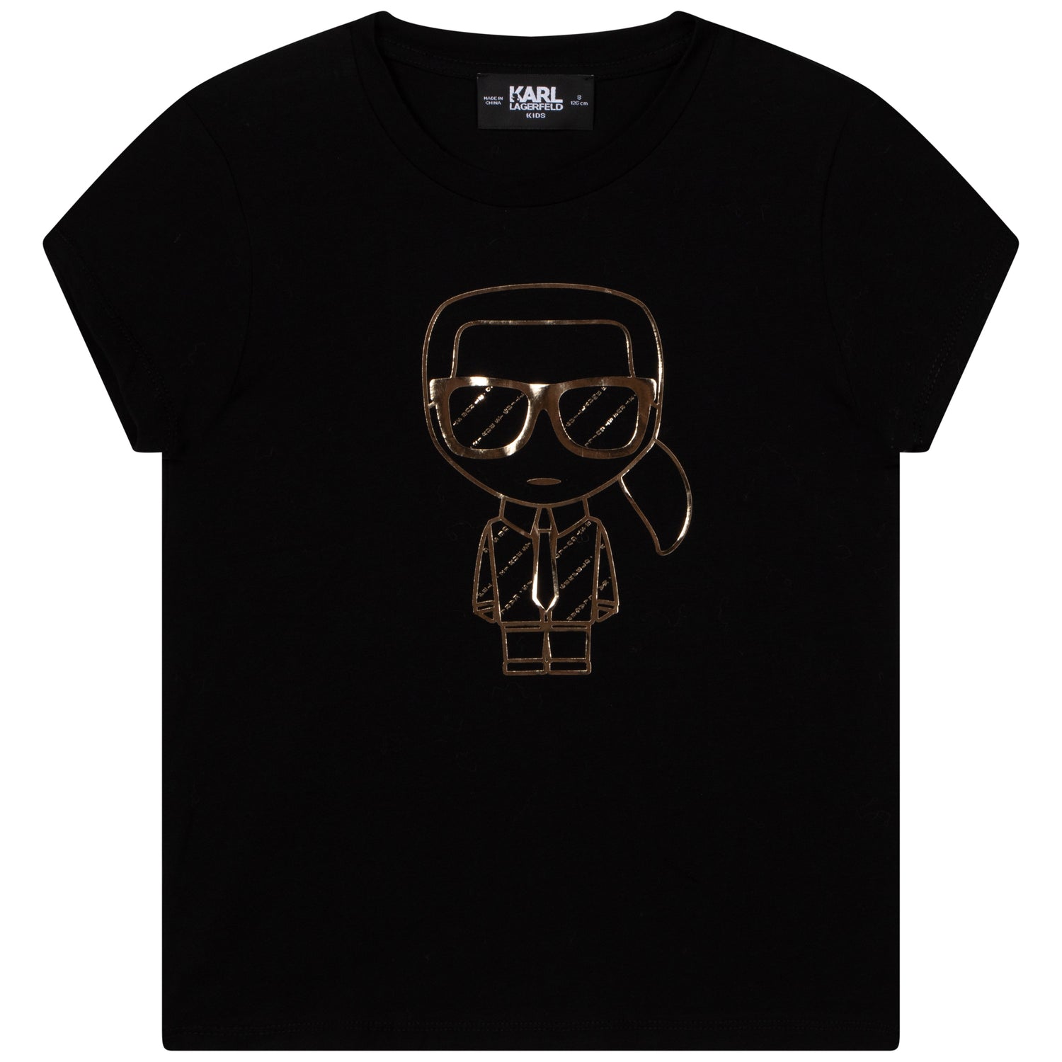 Karl Lagerfeld Kids Short Sleeves Tee-Shirt Style: Z15386