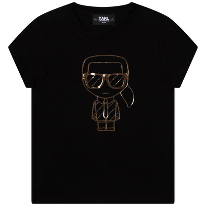 Karl Lagerfeld Kids Short Sleeves Tee-Shirt Style: Z15386