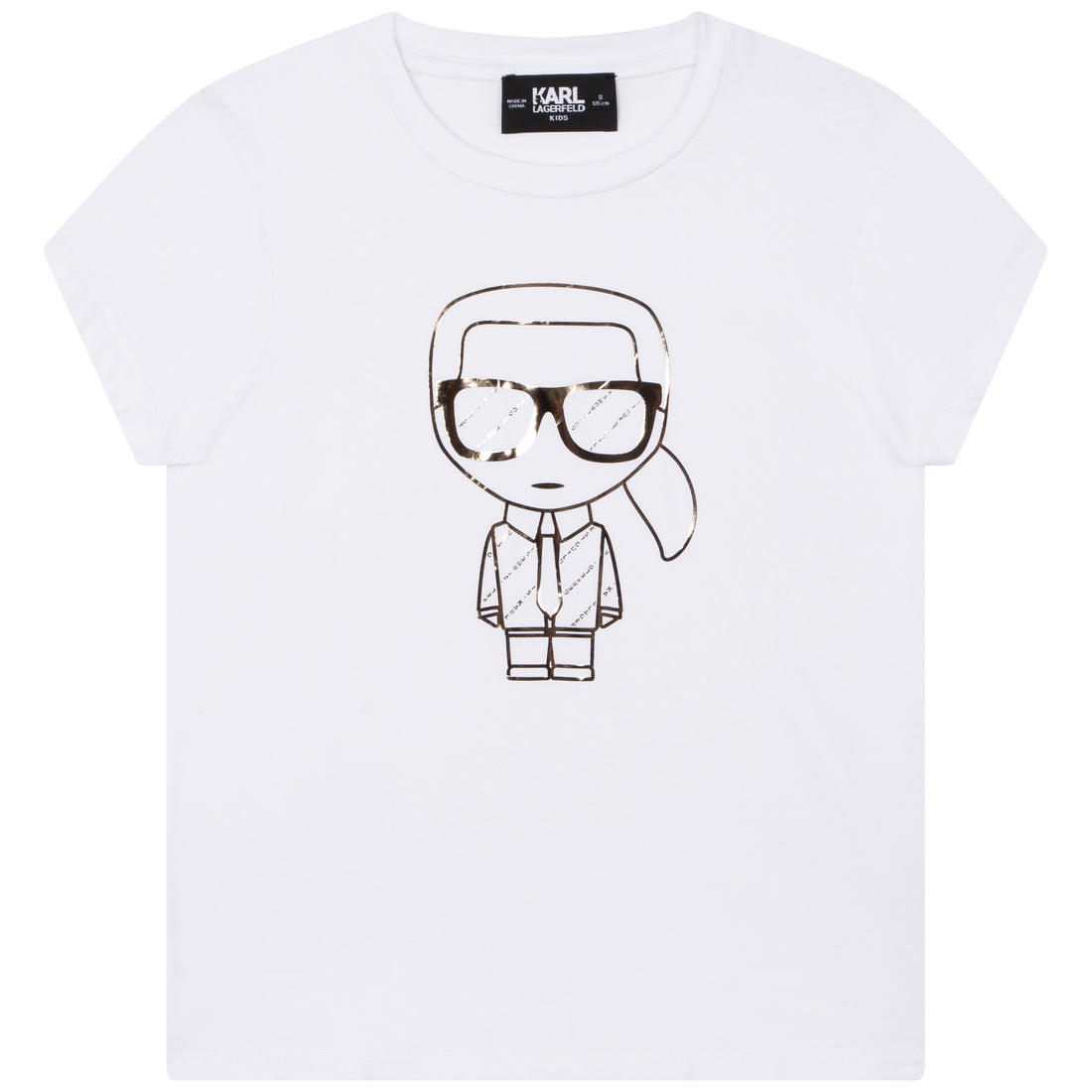 Karl Lagerfeld Kids Short Sleeves Tee-Shirt Style: Z15386